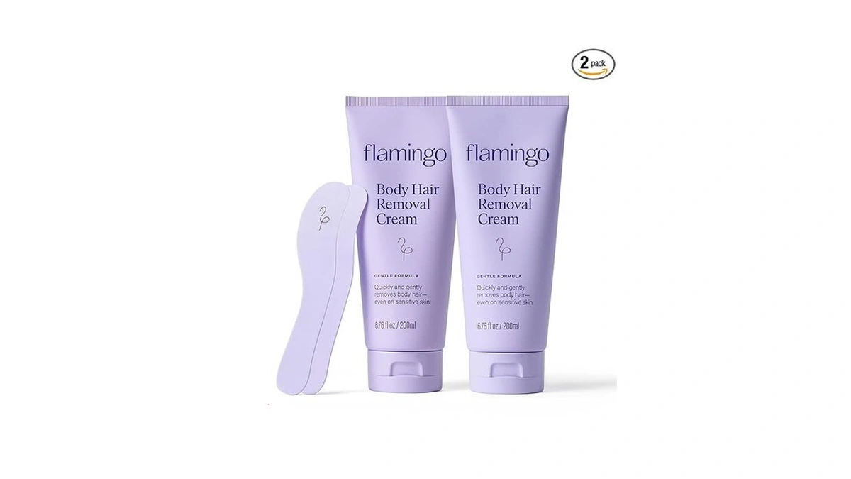 Flamingo Women's Body Hair Removal Cream - (2 Pack) 6.76