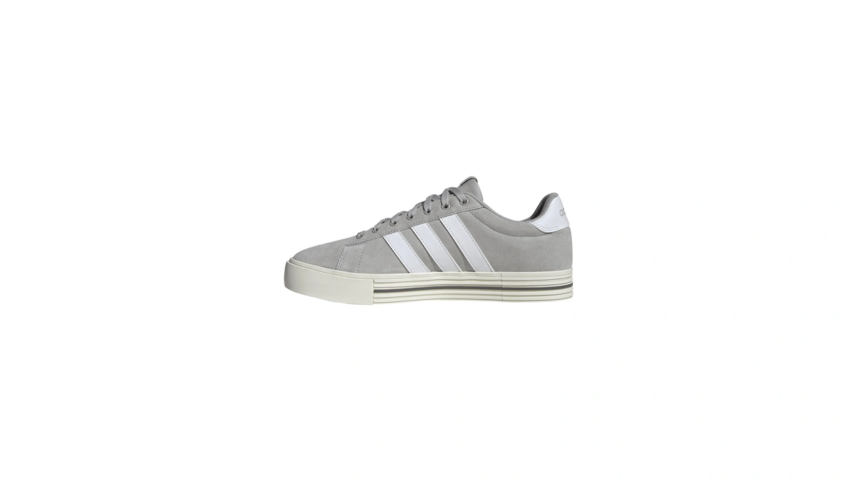Adidas Men's Daily 4.0, Grey/white/off White, 4