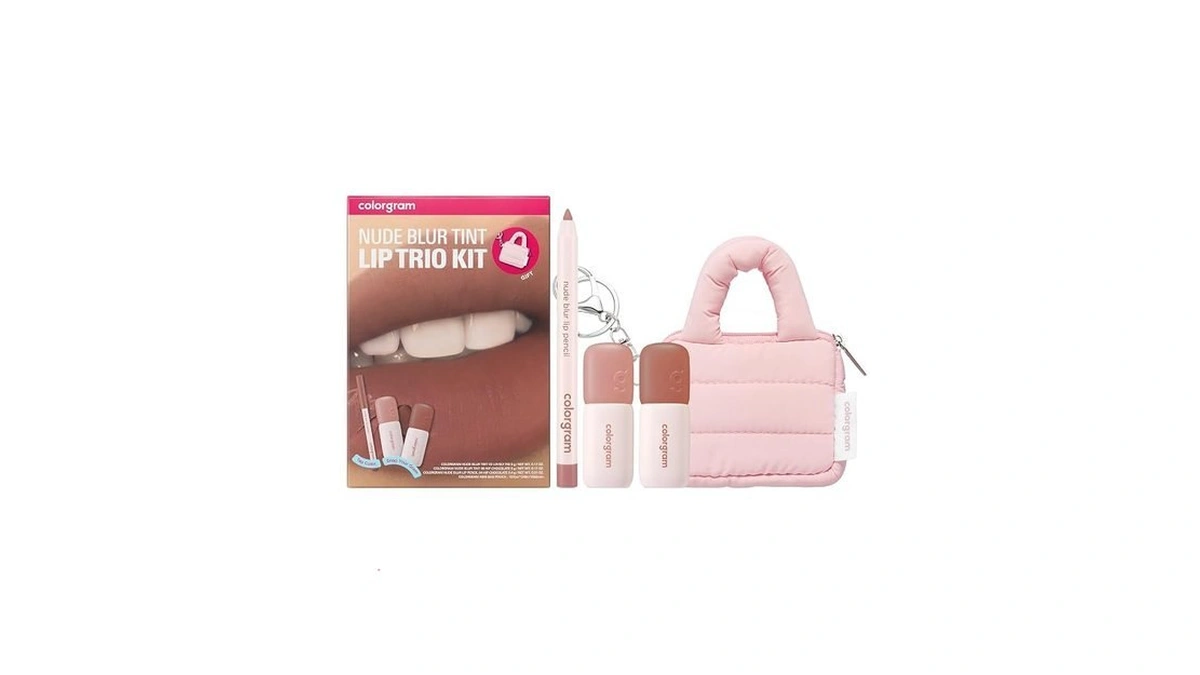 Colorgram Nude Blur Tint Lip Trio Kit 02 Warm Kit