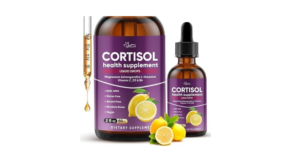 Hoozzch Cortisol Supplements For Women & Men - Magnesium Glycinate,