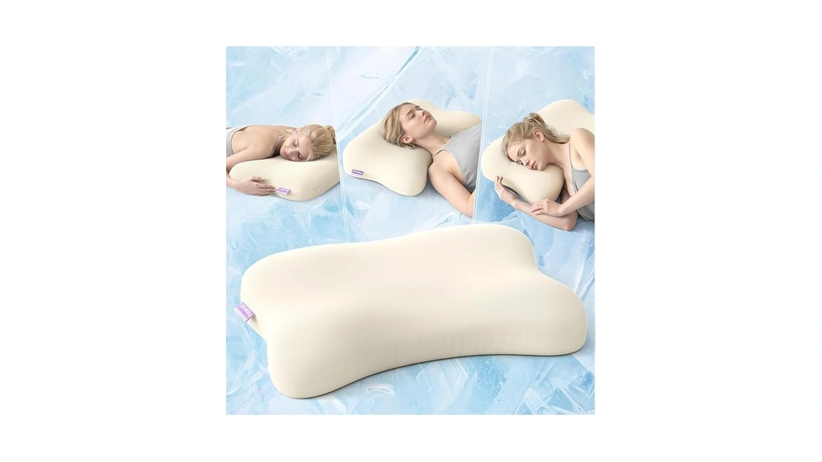 Zz-well Neck Pillow For Sleeping - Side Sleeper Pillow With