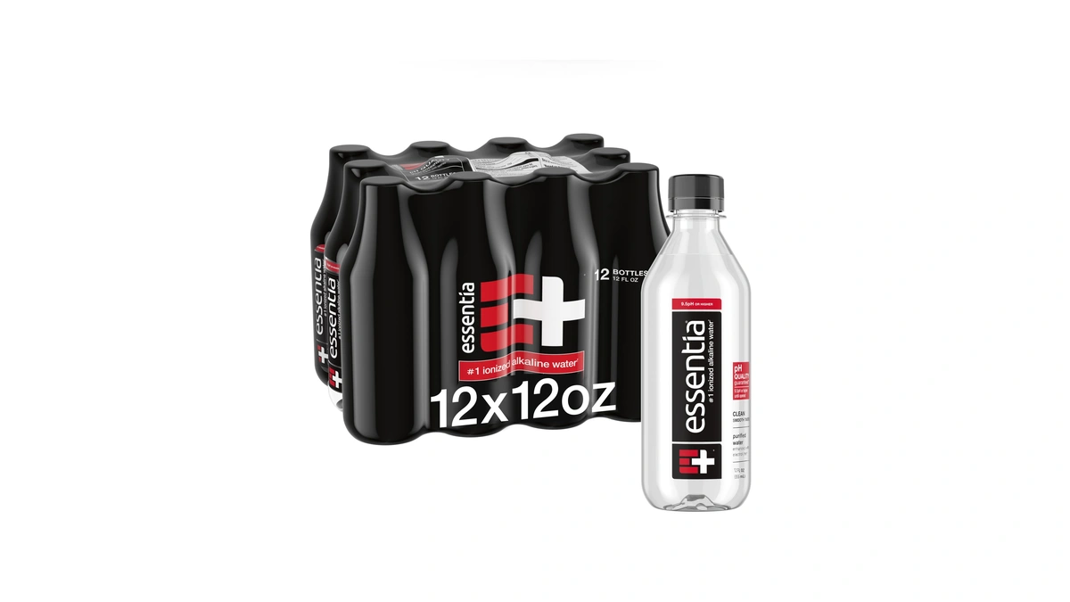 Essentia Water, Water Ionized Alkaline, 12 Fl Oz, 12 Pack