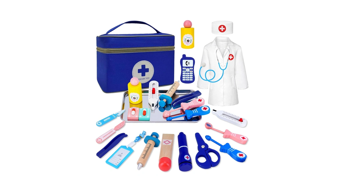 Cosily Doctor Kit For Kids, Doctor Kit For Toddlers 3-5