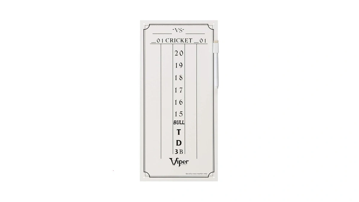 Viper By Gld Products Dry Erase Scoreboard, Cricket And 01