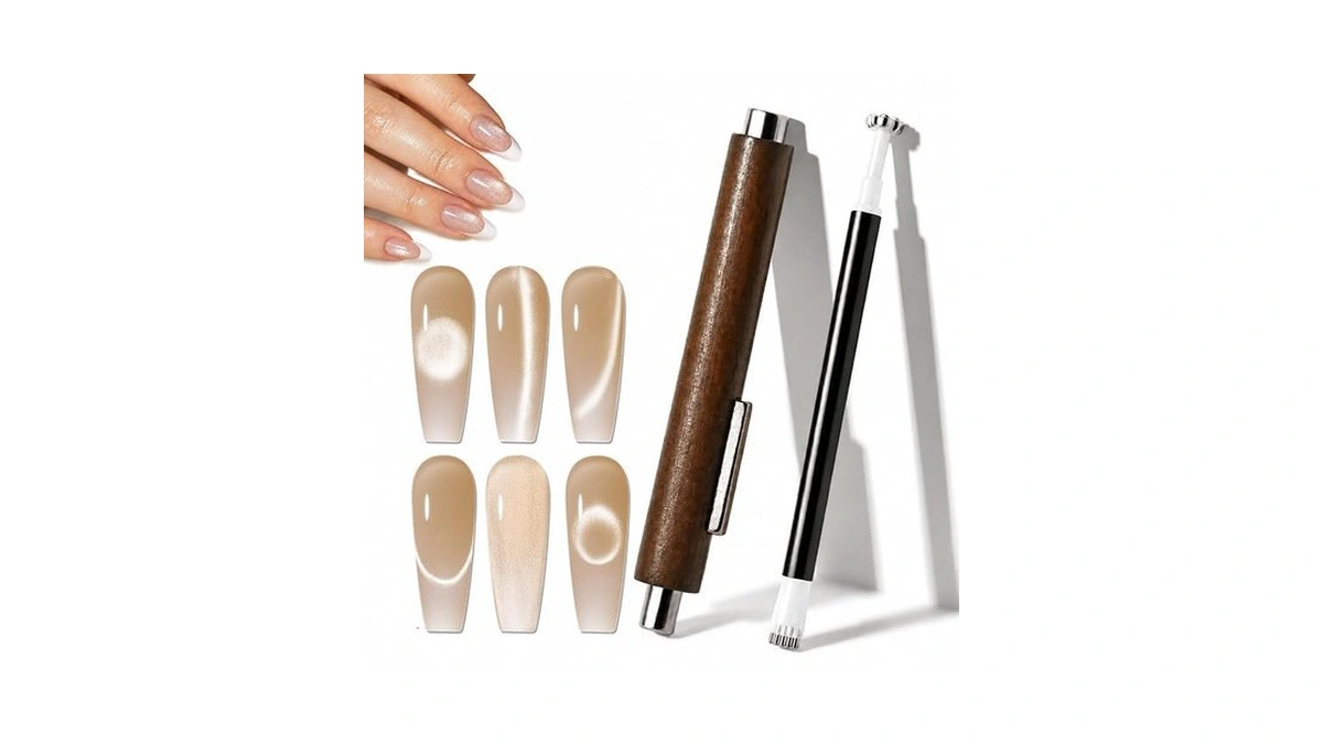 Modelones 3-in-1 Cat Eye Magnet, Double-ended Cat Eye Magnet For