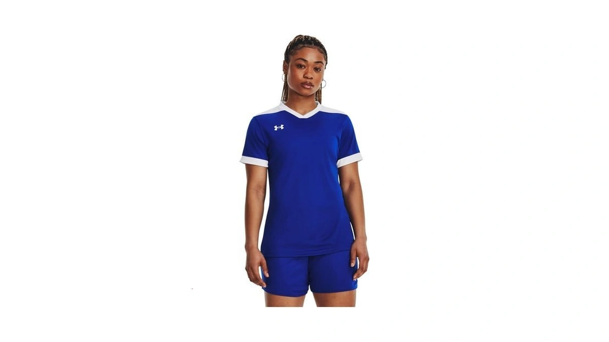 Under Armour Womens Maquina 3.0 Jersey, (400) Royal / /