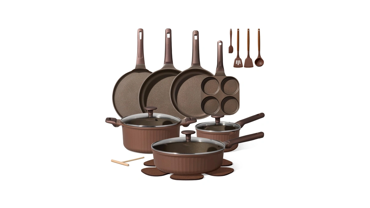 Carote Pots And Pans Set Non Stick, Cookware Sets Nonstick