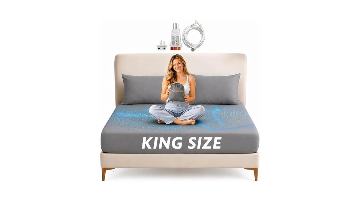 Grounding Sheets King, 20% Silver Fiber, 80% Gots Certified Organic