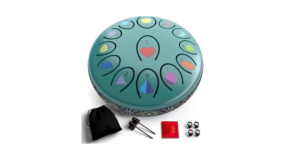 Regis Rain Drum For Outside Garden – Steel Tongue Drum,