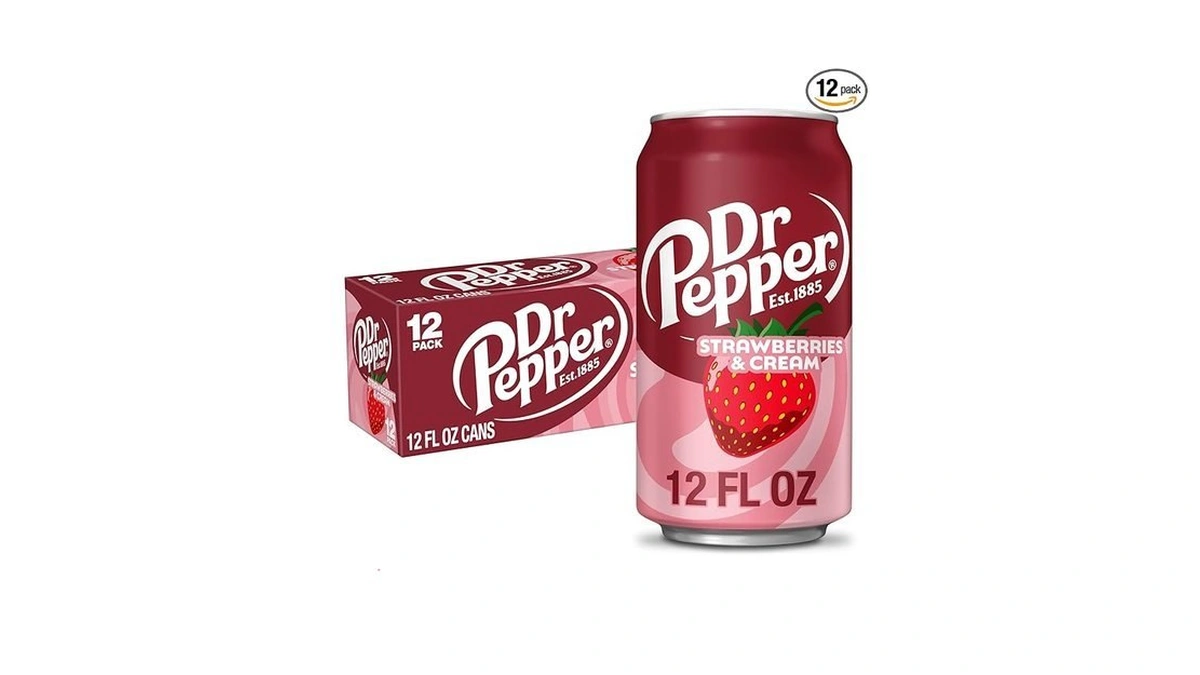 Amazon : Dr Pepper Strawberries And Cream Soda, 1