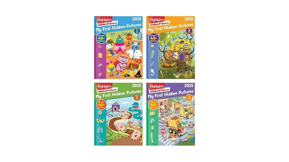 Highlights My First Hidden Pictures 2025 Activity Books For Kids