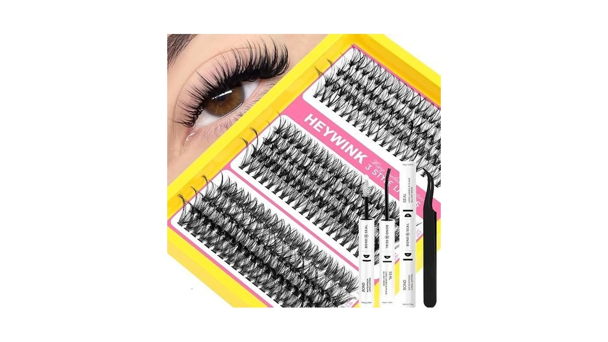 Heywink Lash Clusters Kit Eyelash Extension 30d 40d 50d Individual