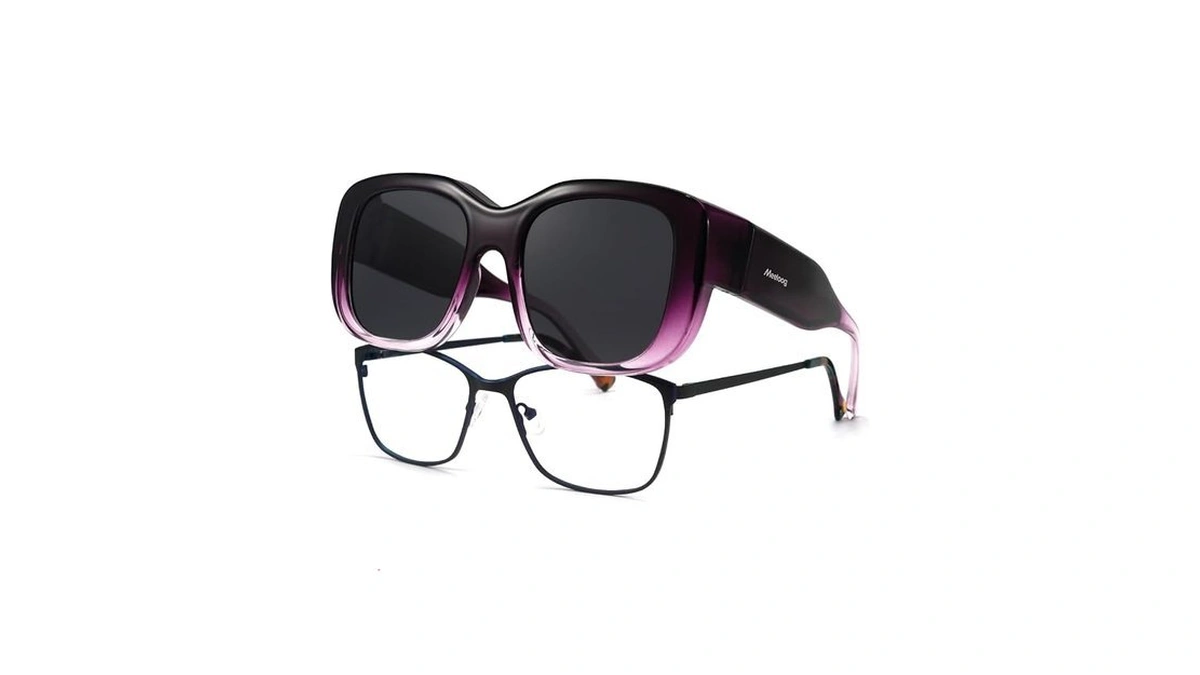 Meeloog Over Glasses Sunglasses For Women Polarized Stylish Large Shades