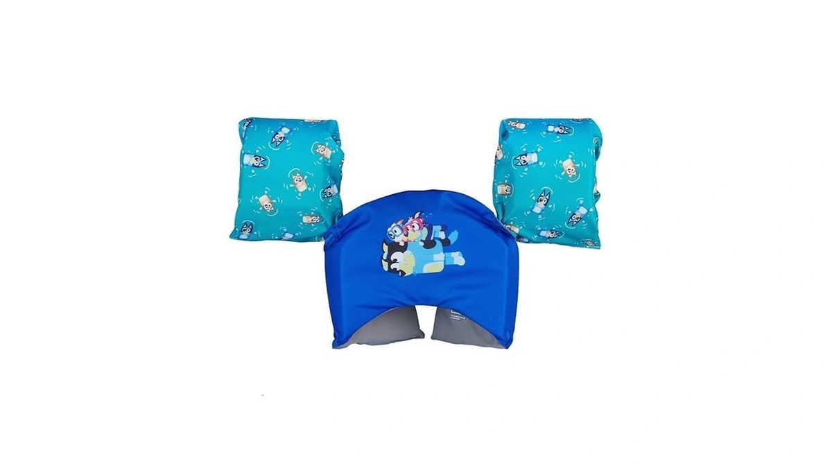 Swimways Bluey Swim Trainer, Us Coast Guard Approved Life Vest,