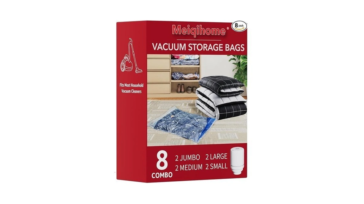 Vacuum Seal Bags For Clothing Travel & Home Storage, Travel