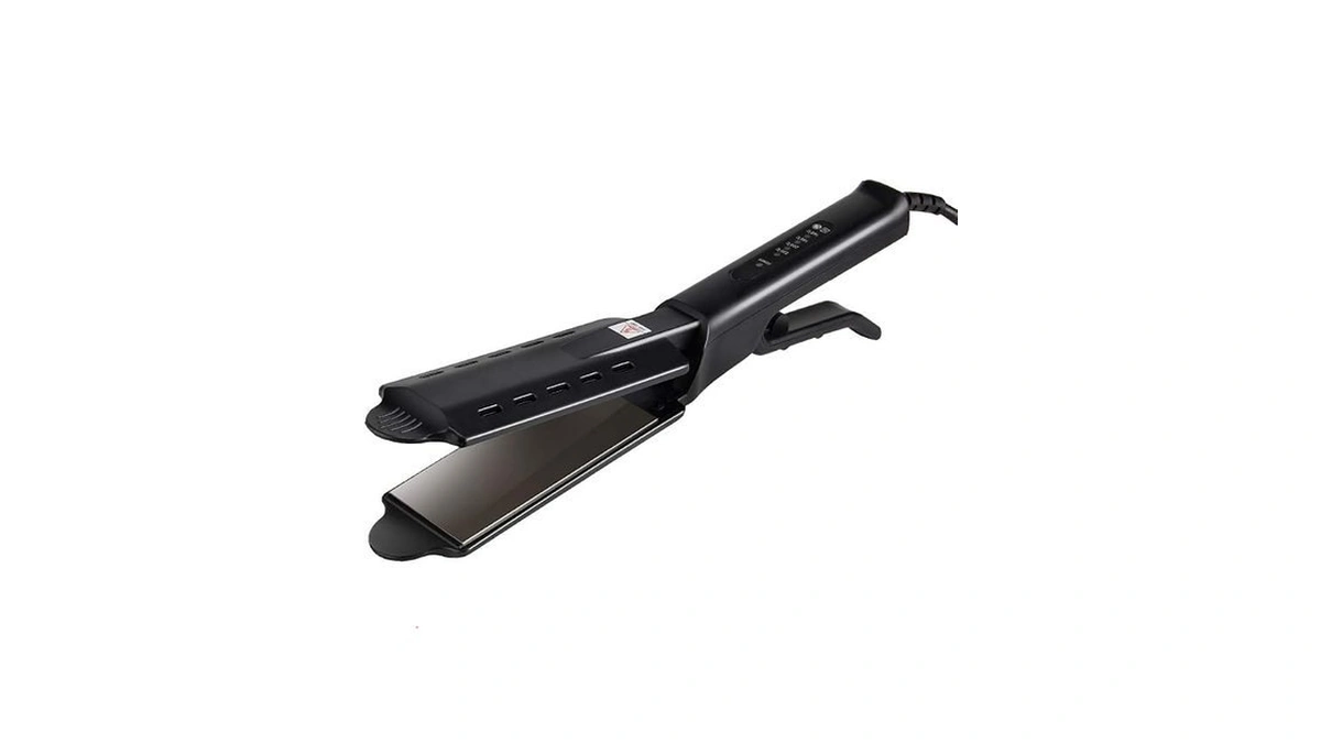 Foxsmzz Hair Iron, Ceramic Tourmaline Ionic Flat Iron Hair Straightener,