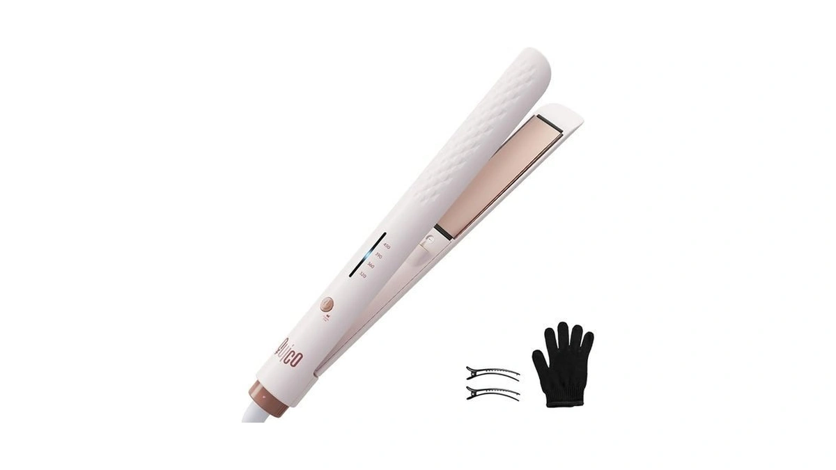 Quico Hair Straightener, 110-240v Global Travel Hair Straighteners For Women,