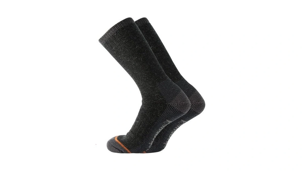 Kavanyiso Men's Merino Wool Hiking Socks Breathable Athletic Crew Thicken(1pairs