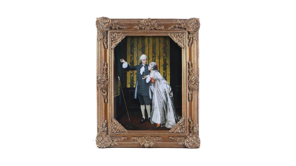 Kangce Vintage Picture Frames 5x7 Bronze Antique Ornate Picture Frames