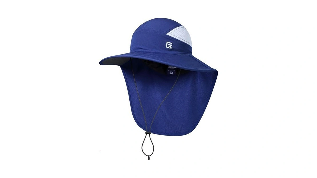 Gadiemkensd Foldable Sun Hat With Neck Flap, Upf 50+ Wide