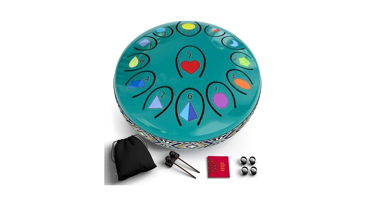 Regis Rain Drum For Outside Garden – Steel Tongue Drum,