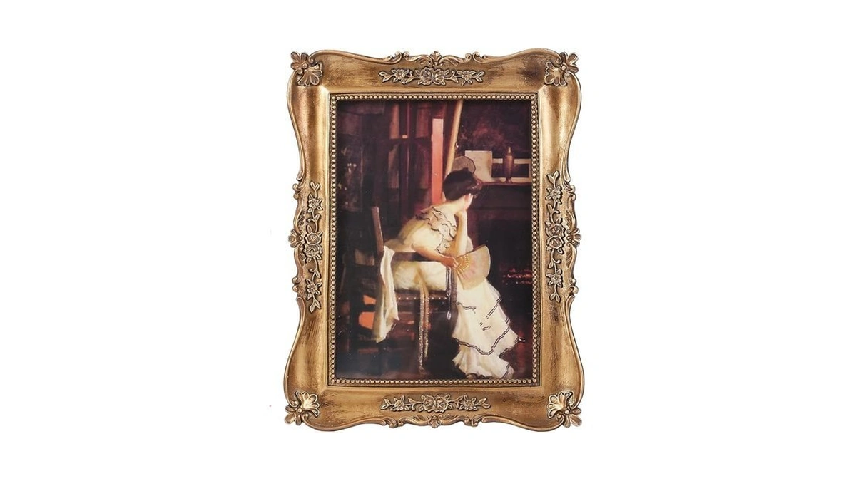Kangce Wallet Size Picture Frames 2.5 X 3.5 Small Vintage