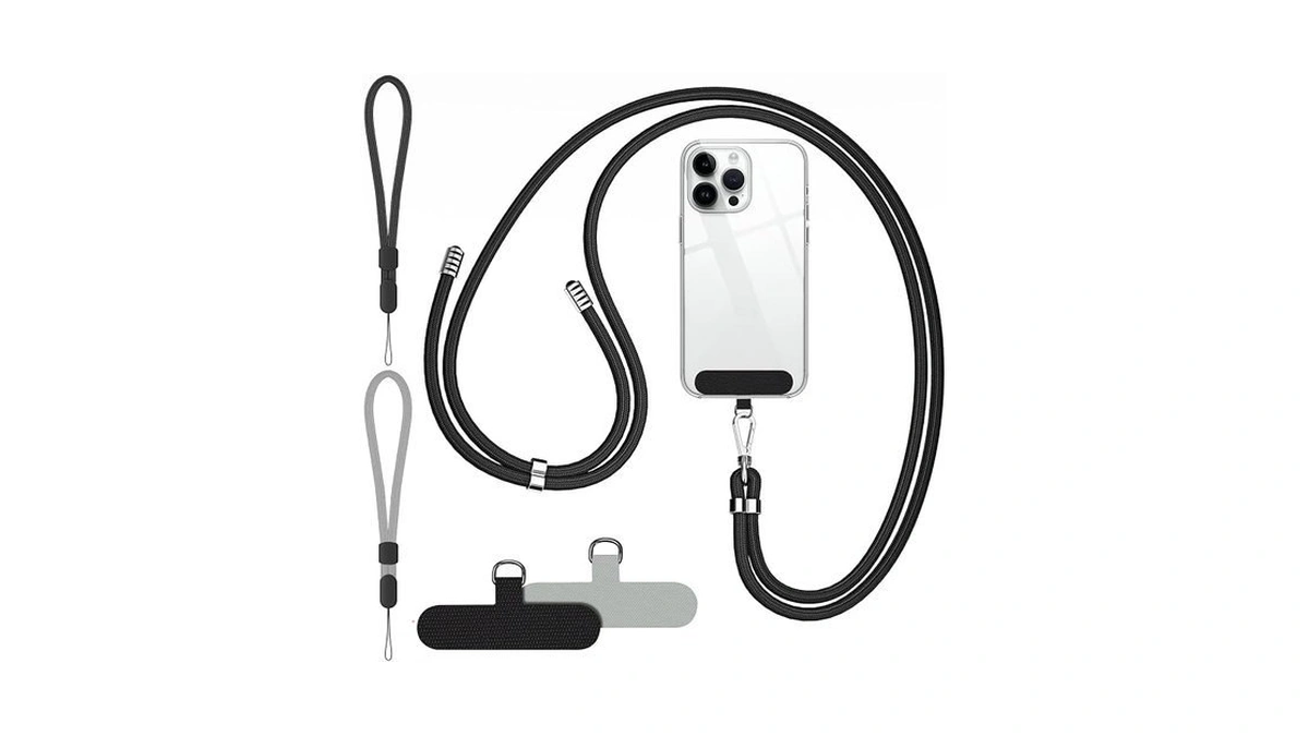 Shanshui Phone Lanyard, 2 Pack Adjuatble Wrist Straps Crossbody Nylon