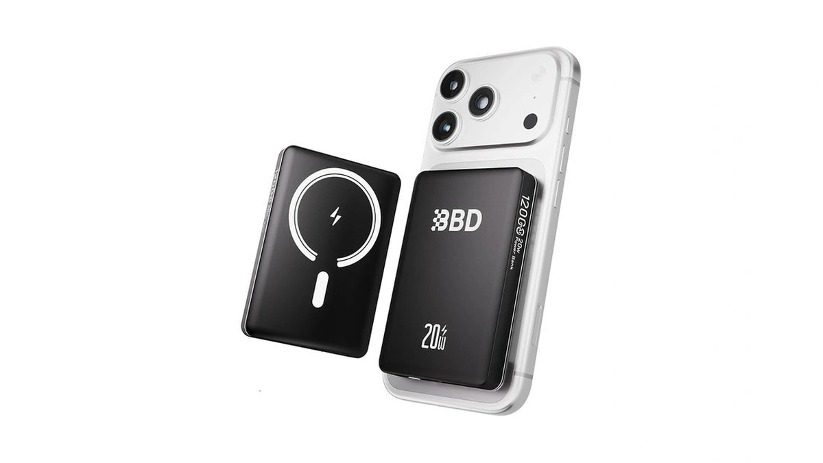 Bbd Magsafe Portable Charger,12000mah Wireless Power Bank With Usb-c Cable,magnetic
