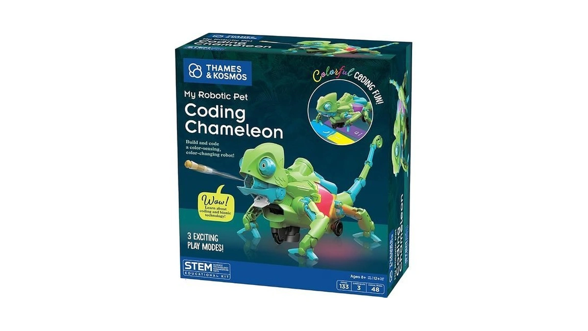 Thames & Kosmos My Robotic Pet: Coding Chameleon Stem Building