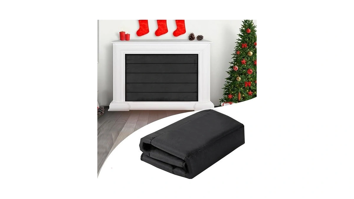 Magnetic Fireplace Blanket For Heat Loss Indoor Fireplace Covers Keep