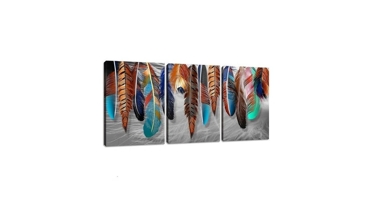 Yetaryy 3 Panels Canvas Wall Art Modern Wall Decor Landscape