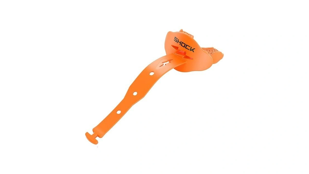 Shock Doctor Bolt Lipguard, Osfa, Orange