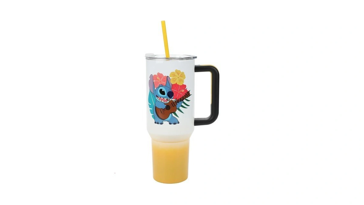 Disney's Stitch Hawaiian 40 Oz. Stainless Steel Tumbler