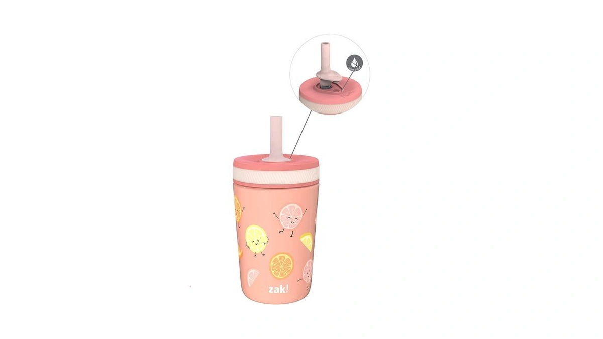 Zak Designs Kelso Tumbler Toddler Cup For Travel Or At