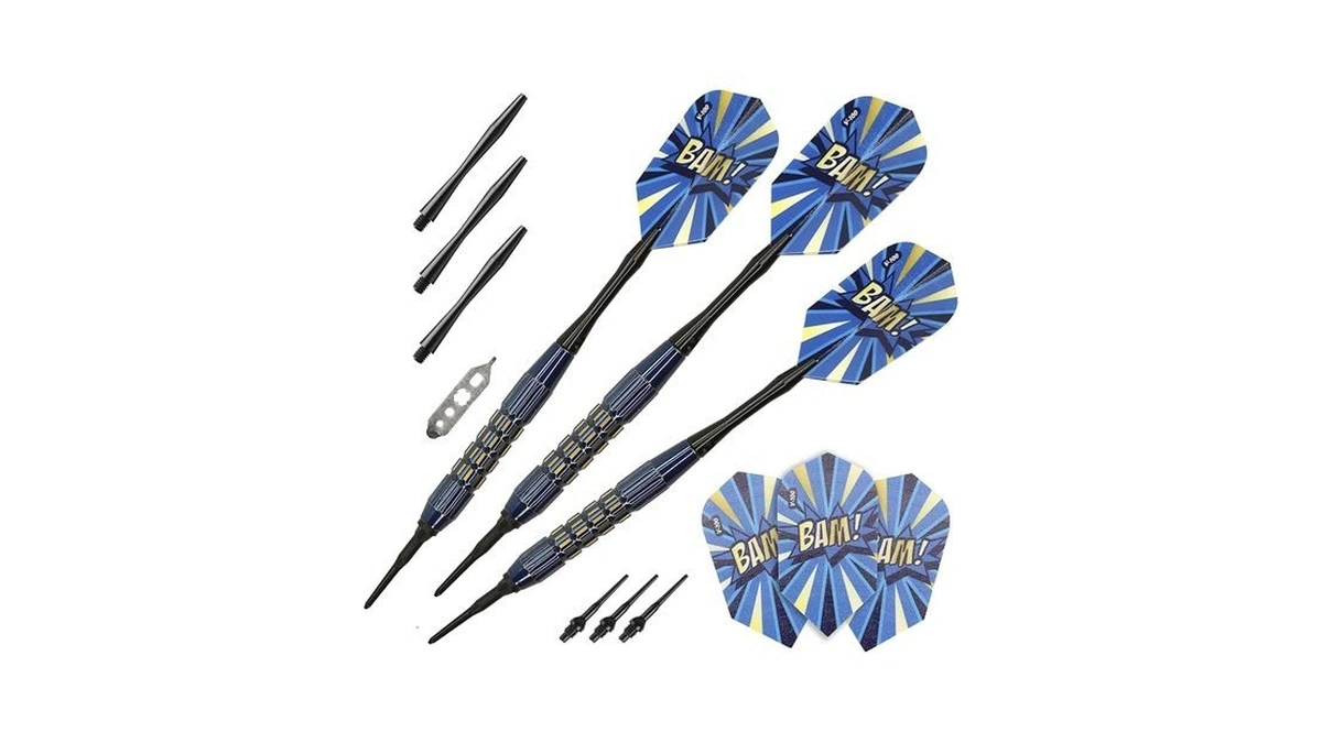 Viper Comix Steel Tip Darts: Bam (blue), 22 Grams