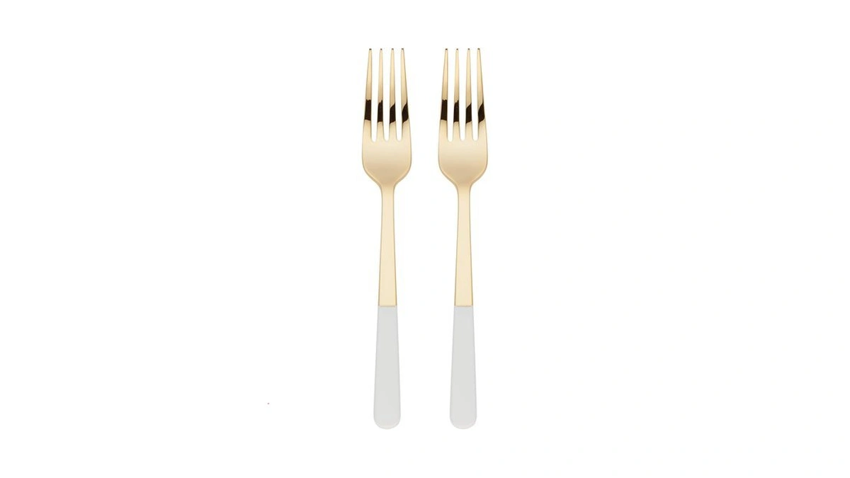 Kate Spade New York Love 2-piece Tasting Fork Set, 0.40