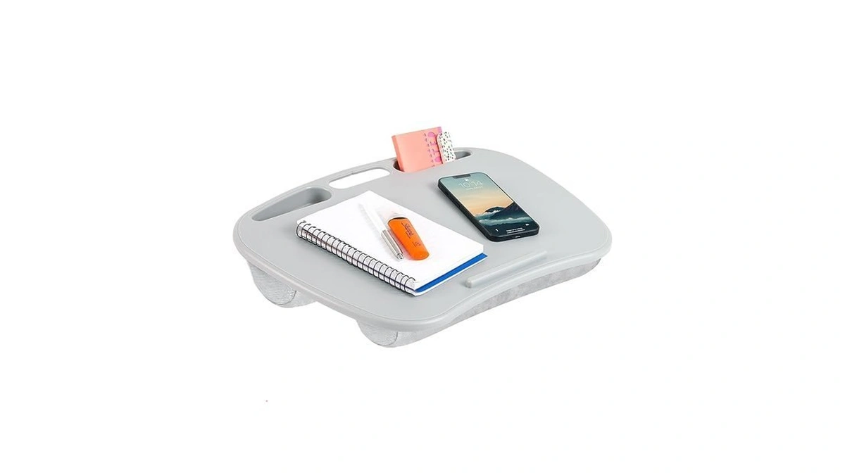 Lapgear Mydesk Lap Desk With Device Ledge And Phone Holder
