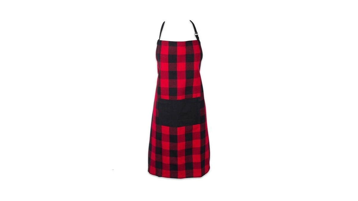 Dii Unisex Buffalo Check Kitchen Collection, Classic Farmhouse Chef Apron,