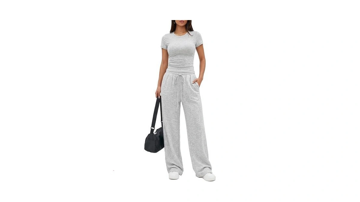 Oncharm 2 Piece Matching Lounge Set For Women Summer Outfit