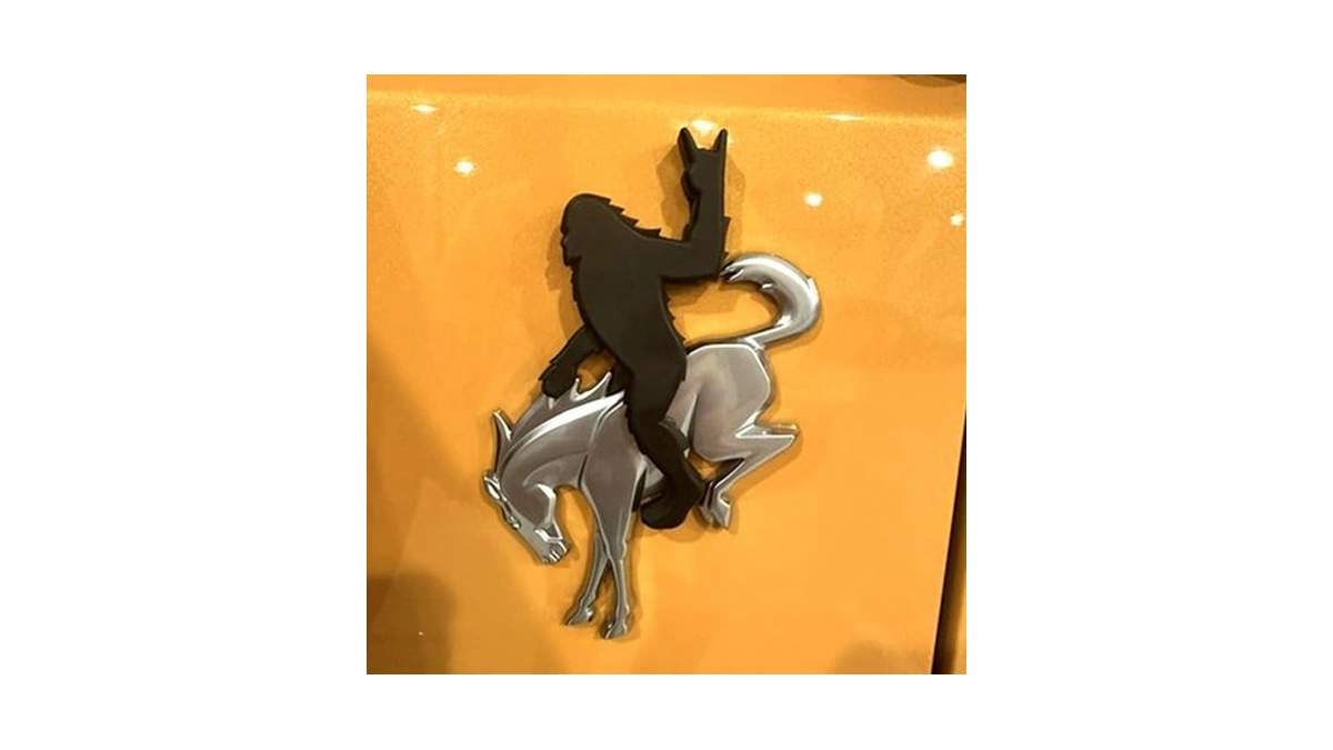 Add-a-squatch Emblem For Bronco,3"x4" Tailgate Overlay - Design 3d Raised