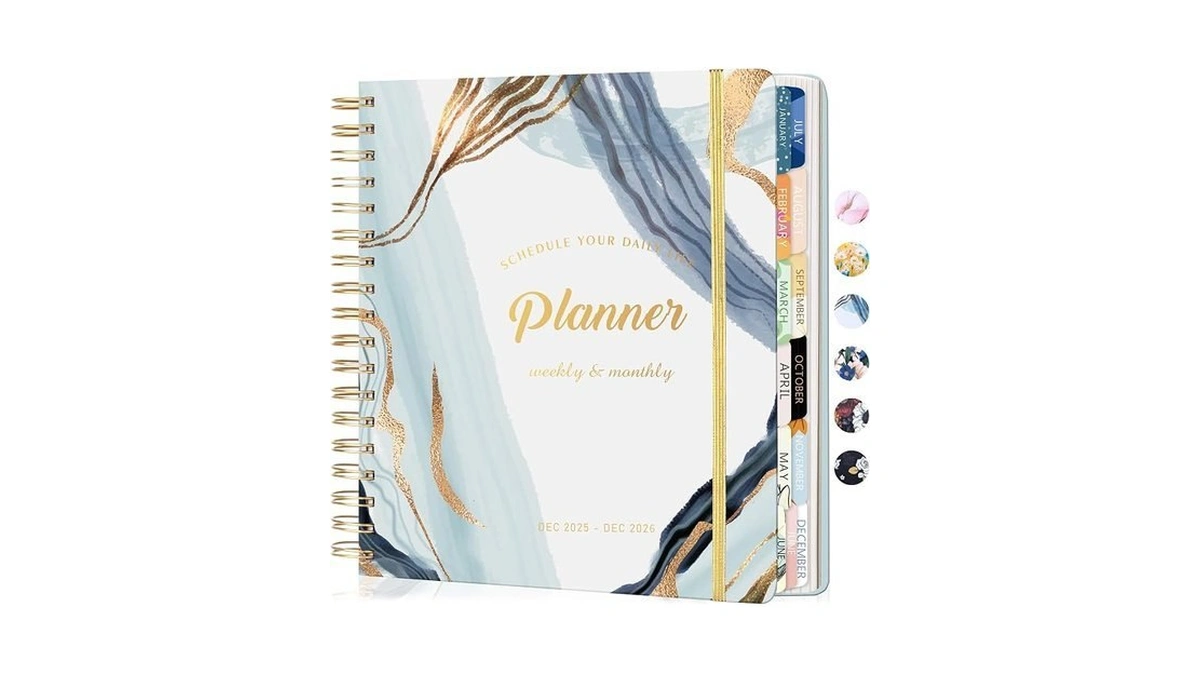 Cagie 2026 Planner Weekly And Monthly Dec 2025–dec 2026 Hardcover