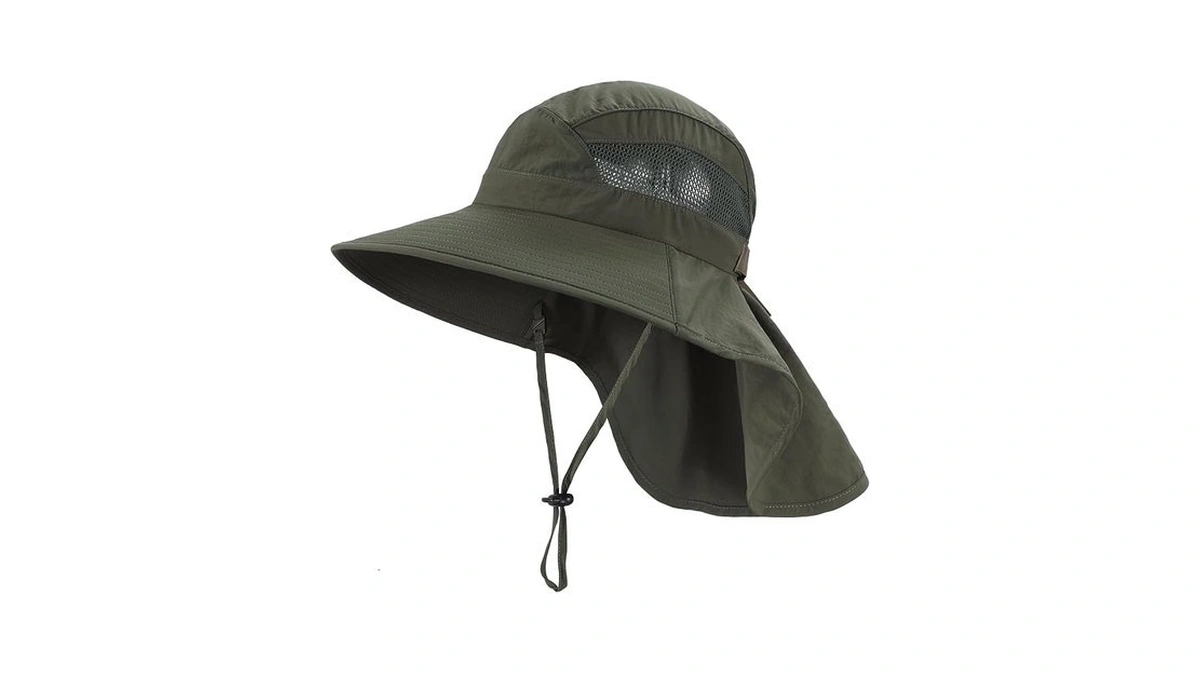 Home Prefer Upf50 Wide Brim Kids Sun Hat Neck Flap