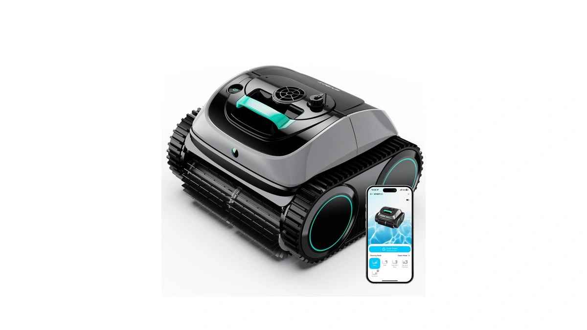Wybot C1 Robotic Pool Vacuum For Inground Pools, 4-in-1 Above