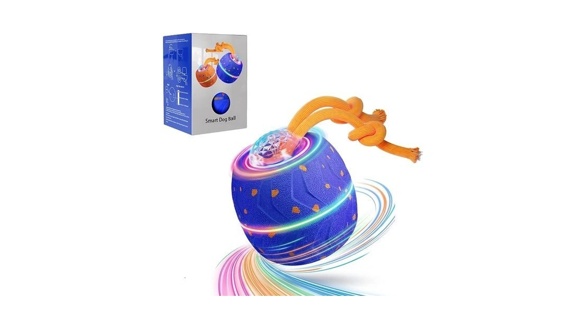Zeuzpet Led Interactive Dog Ball For Medium And Large Breeds-3