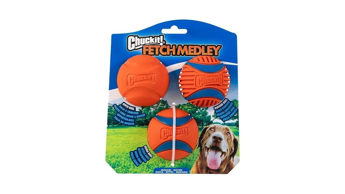 Chuckit! Dog Balls - Interactive Dog Toys, High-bounce Fetch Ball,