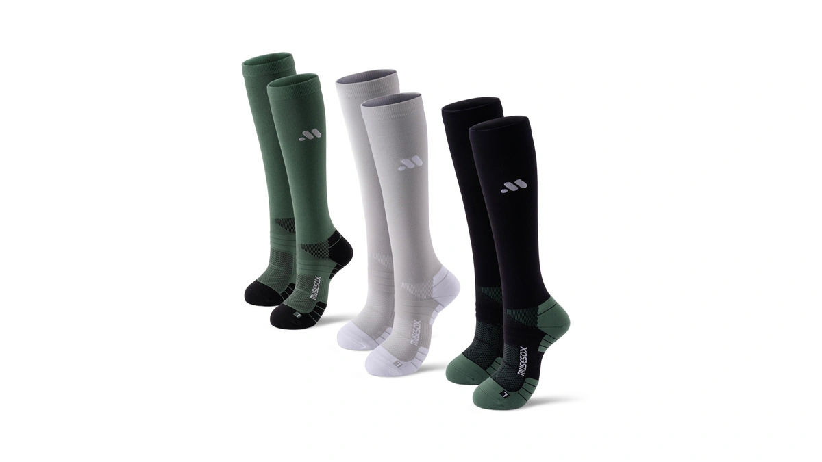 Musesox Compression Socks For Women And Men,knee High 15-20mmhg Graduated