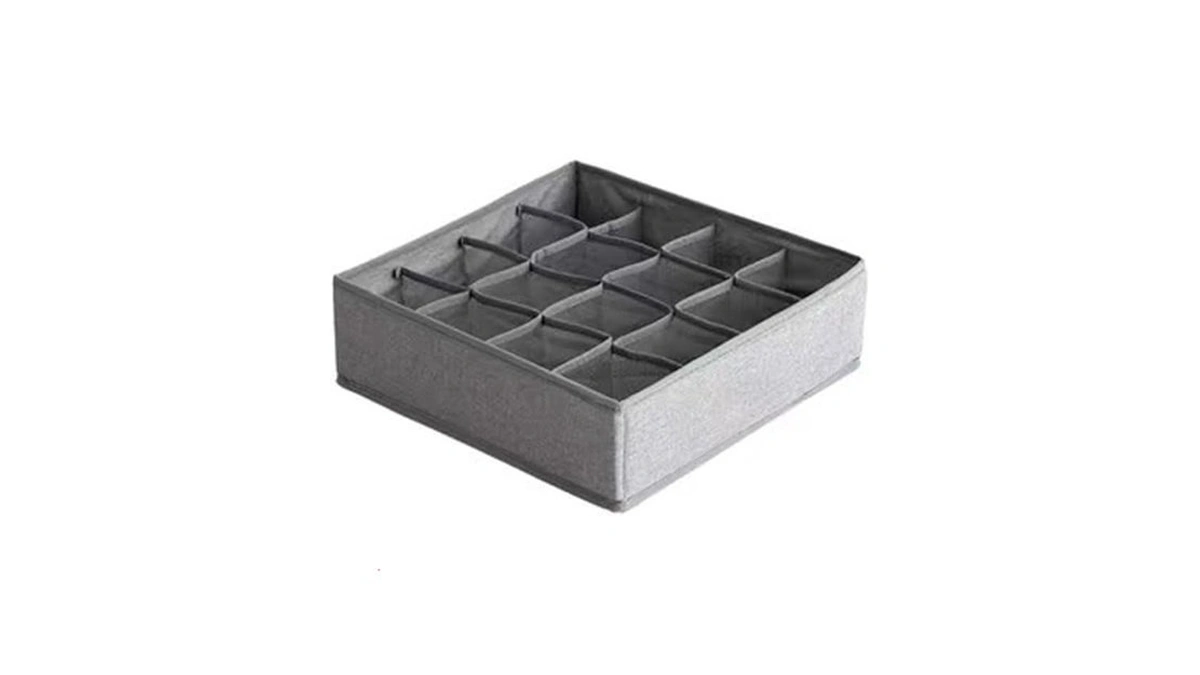 Revgozu Underwear Organizer With Drawer Dividers, Foldable Fabric Dresser Closet