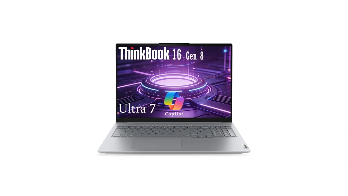 Lenovo Thinkbook 16 Gen 8 Business Laptop, 16" Wuxga Ips