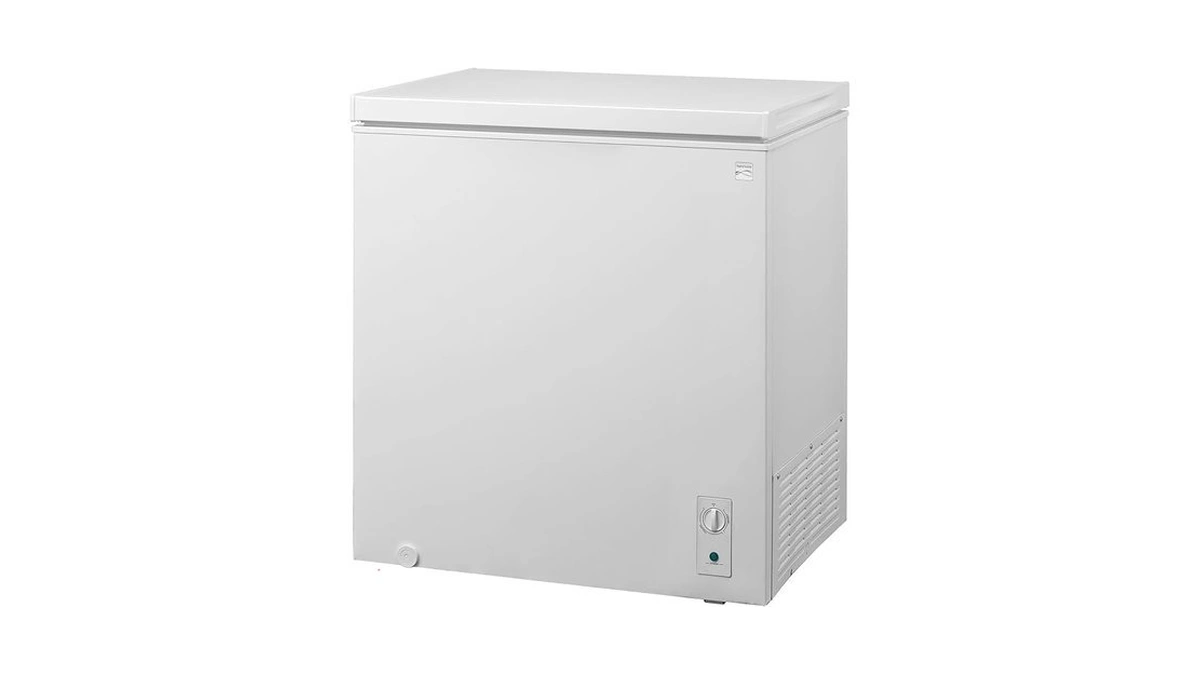 Kenmore Deep Freezer - Convertible Refrigerator/chest Freezer, 1 Basket, Garage
