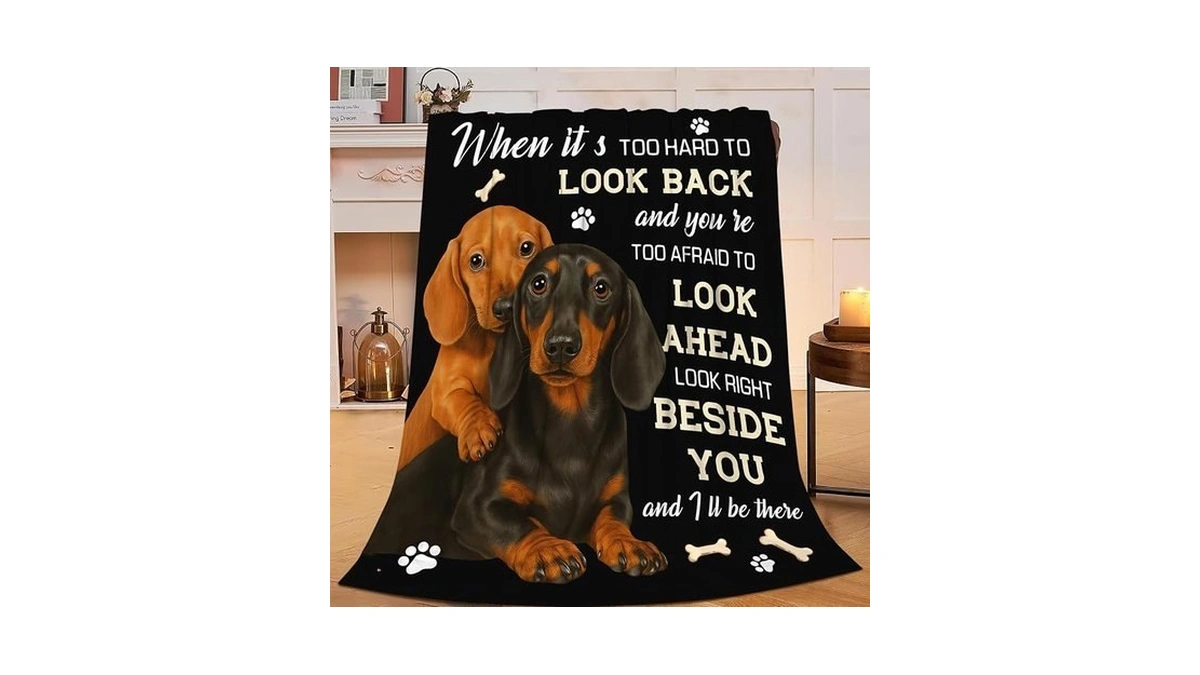 Dachshund Blanket For Girls Women Boys Men Adults Kids Soft